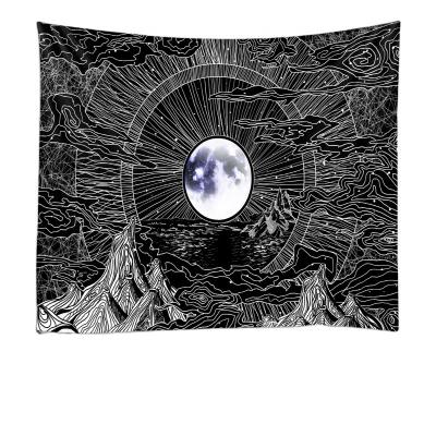 China CLASSIC Cloud Moon Fashion Trend Tapestry For Home Easy Cleaning Stable Suitable For All Kinds Of Rooms for sale