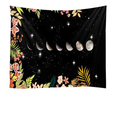 China Children's Normal Digital Printing 3d Change Moon Decorative Progressive Tapestry 100%Polyester Fabric Not Easy To Fade for sale