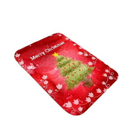 China Memory Foam Mat For Christmas Day Washable Non Slip And Soft Suitable For All Kinds Of Rooms for sale