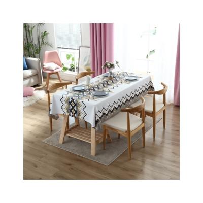 China Waterproof Oil Drain And Scald Proof Plastic Tablecloth Widely Used Special Design High Quality Sale for sale