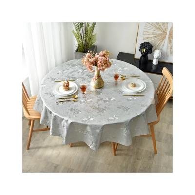 China Waterproof oil drain and scald proof high quality competitive price hot sale cheap custom made tablecloth for sale