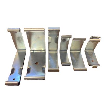 China Widely applied sheet metal fabrication spring wooden box crate clip metal crate steel clip for sale