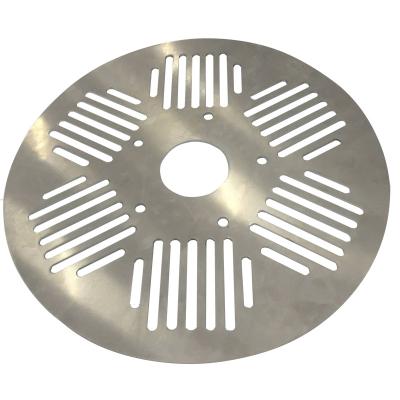 China 2021 New Stainless Steel Round Hole Plate Machine Tool Processing Stainless Steel Laser Cutting Customization for sale