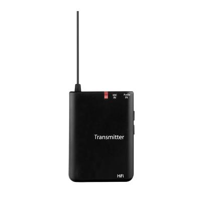 China Body Clip Mobile Wireless Transmitter For Outdoor Fitness Teacher With Microphone for sale