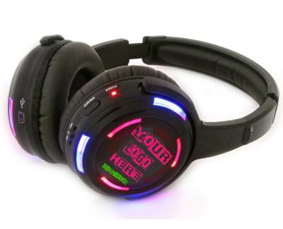 China INDA RF988 silent headband party package (100 headphones+3 transmitters+7 chargers) for silent disco for sale