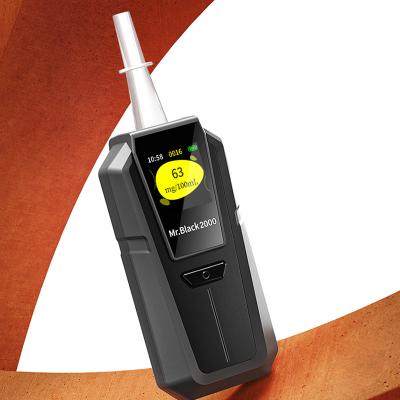 China El Sr. Black 2000 Semiconductor Breathalyzer Detección Intuitiva Eficaz en el Hogar BAC Probadores en venta