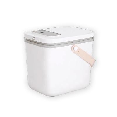 China Electric Powered 13 Liter White Vacuum Airtight Food Container Storage Box for Pets for sale