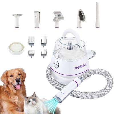 Chine Pet Cat Clipper Shedding Brush Grooming Kit et Vacuum Produits de toilettage pour animaux de compagnie Mental ABS à vendre