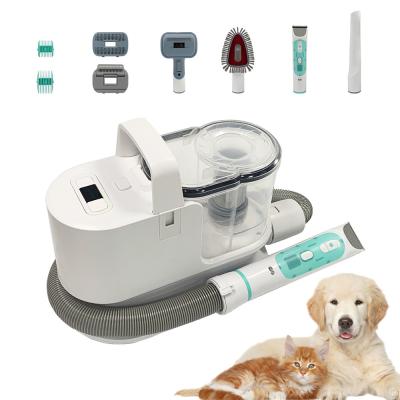 Chine 10KPa Suction Pet Grooming Kit Aspirateur pour chiens et chats dire au revoir aux poils d'animaux de compagnie à vendre