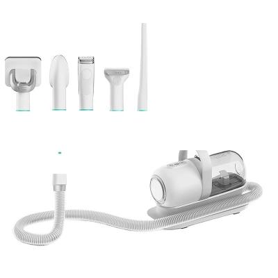 Chine 2024 Portable de luxe 5 en 1 Outil de nettoyage pour chiens, chats et animaux de compagnie Kit de toilettage Aspirateur facile à vendre