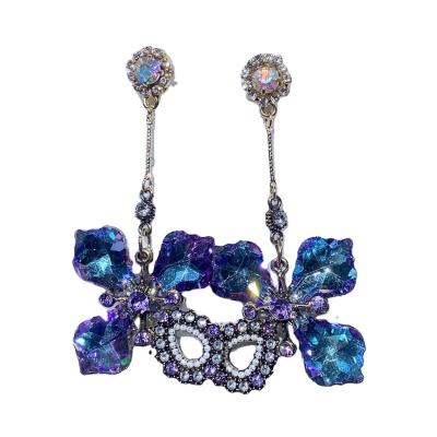 China New Arrival Fashion High Quality Jewelry Crystal Drop Earrings CLASSIC for sale