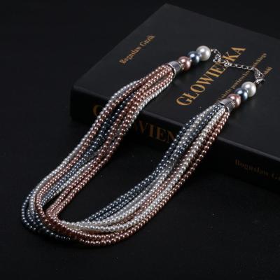 China Casual/sporty hot sale high quality pearl jewelry shopping high quality imitation pearl necklace for sale