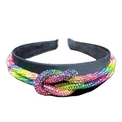 China New Fashion Popular Cloth Band Headband Women Girls Silk Elegant Hair Accessories for sale