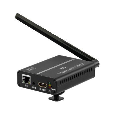 中国 H8110W h.264 iptv encoder live streaming iptv/hdmi encoder to ip encoder with wifi for live streaming 1080p encode and video conference 販売のため