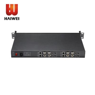 China Haiwei H.265 h.264 4 channels hdmi 8 channels cvbs to ip tvs iptv encoder for digital tv headend system 640*360~1920*1080 en venta