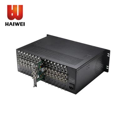 中国 Full 1080p Haiwei H5632B H.265 H.264 16 channel HDMI 32 channel CVBS BNC AHD encoder for hotel iptv solution H5632B 販売のため