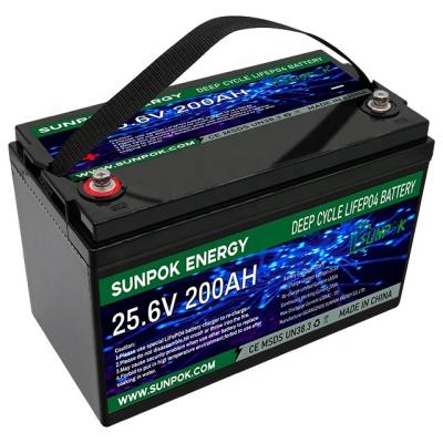 China Toys 12V 24V 50Ah 100AH ​​120Ah 150Ah 200Ah Maintenance Free LifePO4 Battery Rechargeable Deep Cycle For Home Solar Power Storage for sale