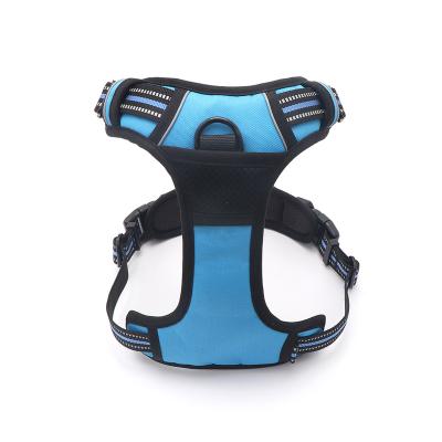 China New Design Viable Black Set Pet Dog Mesh Harness And Leash For Wholesales for sale