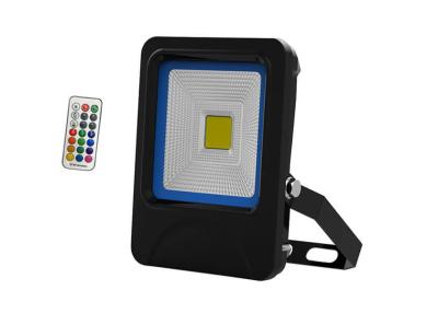 China Wasserdichter Garten 20W führte Rgb-Flut-Licht mit drahtloser Prüfer farbigem RF110V zu verkaufen