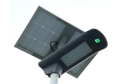 China 40W spaltete Solar-Steuermonokristall-Platten-Material des LED-Garten-Licht-MPPT PIR auf zu verkaufen