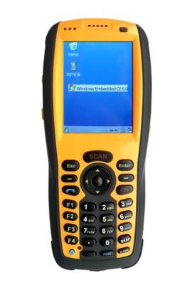 China yellow mobile pos terminal with window ce OS 6.0  for whole -sale for sale