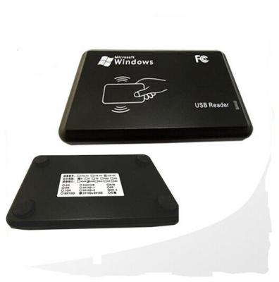 China RFID desktop USB em4100 smart id card reader for sale