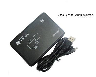 China Usb Keyboar Emulation IC Reader support read different format output  of card UID number for sale