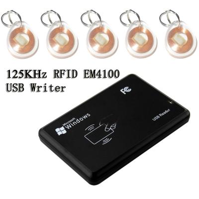 China USB keyboard emulation125khz ID Reader support read different format output  of card UID number for sale