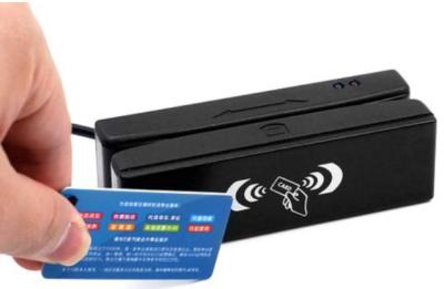 China dual interface reader with function of Magstripe Card Reader Track 1, 2, 3 and  IC card read write for sale