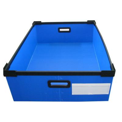 China Waterproof PP Plastic Cardboard Corrugated Storage Box For Documents for sale