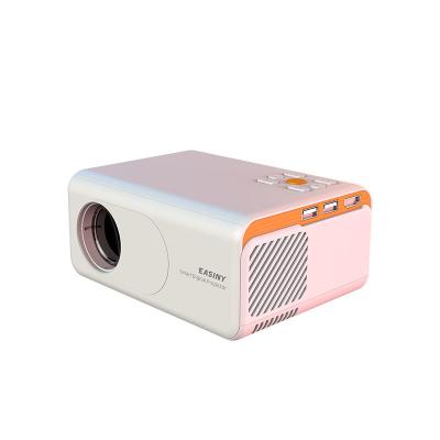 China Pico YG300 upgraded E1 to reflect the same high screen brightness 2000 lumens 800 x 480 resolution kids cartoon education cheap projector for sale