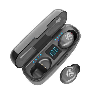 China In-Ear F9-S7T Cell Phone TWS Mini Touch Digital Earbuds High Quality Earphone Digital Display Stereo Earbuds LED With Charging Case for sale