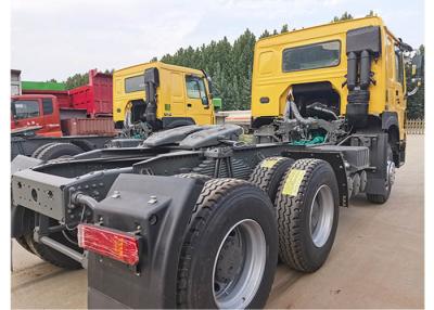 China El remolque de la cabeza del tractor de la segunda mano de Sinotruk Howo utilizó el camión 6X4 371hp en venta