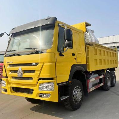 Chine Howo a utilisé un camion à benne basculante pour l'Afrique HW76 Cab à vendre