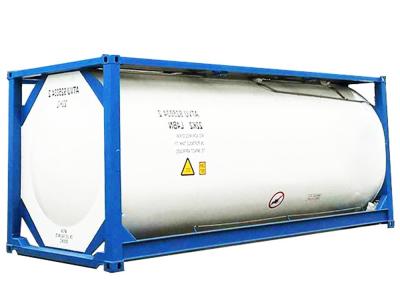 中国 国連T11液体タンク容器20ft 25000L ISOタンク船積みのSU 316L 販売のため