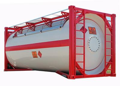 China Van de de Tankcontainer 24.5m3 van CCS T50 ISO de Vloeibare Tank Lox Lin Lar van Co2 Te koop