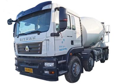 China 8X4 utilizó el mezclador del tránsito de Sinotruk de la rueda del camión 450L 12 del mezclador concreto en venta