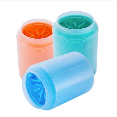 China Amazon Pet Foot Wash Cup Silicone Dog Foot Seal Foot Wash for sale