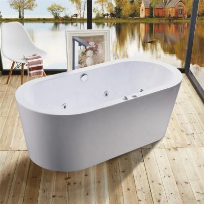 China Hydromassage Jets Contemporary Free Standing Jetted Bathtub , KF-715KA-C for sale