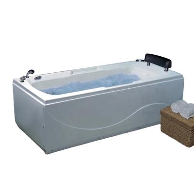 China Hydromassage jets bachelor indoor rectangle whirlpool tub, KF-611 for sale