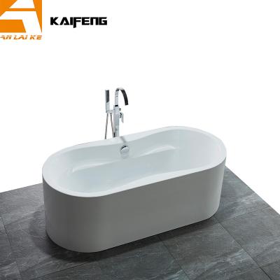 China Ellipse cUPC free stand alone one piece bathtub, KF-765 for sale