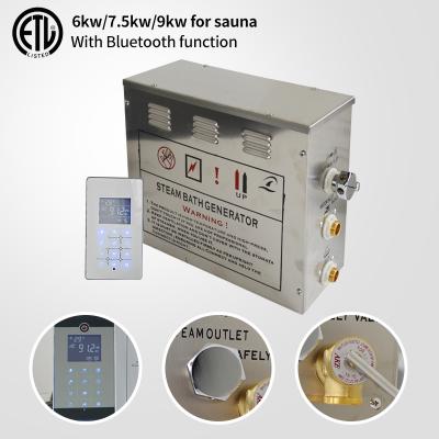 China Computer Control Panel ETL Certified Steam Sauna Generator, MK117 for sale