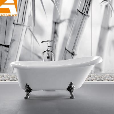 China Double Antique Slipper Style Acrylic Claw Foot Bathtub, KF-721C for sale