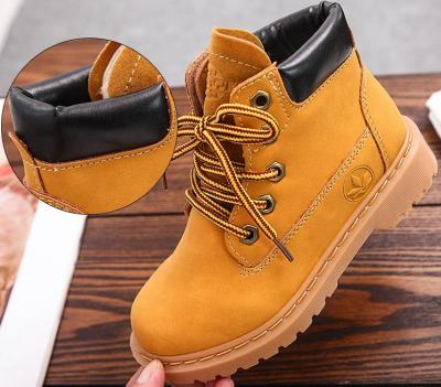 China Anti-slippery children fashion retro autumn and winter trend casual martens boots for sale