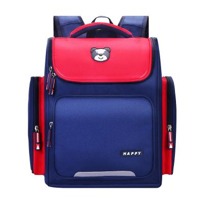 China Waterproof children's school bag primary school backpack children printed with logo boys and girls bags for sale