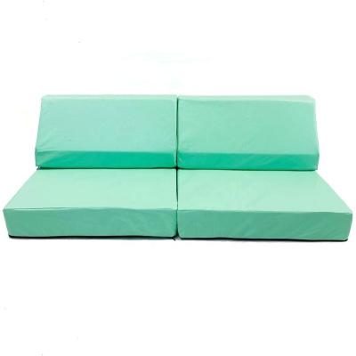 China (Size) OEM factory supply adjustable foam play couch, kids modular sofa for toddler and baby, folding mattress for sale