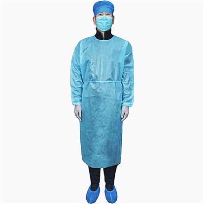 China Prevent One Size Protective Clothing Breathable Protective Clothing Factory Droplets Safety Isolation Suit Medical Disposable Fits All Or Customized Size CE Class II for sale