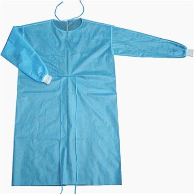 China Prevent Droplets Breathable Custom Disposable Isolation Gown Safety Factory Protective Clothing Coverall Suit Medical PPE With Discount for sale