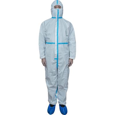 China Waterproof Sterile Impermeable Overall Disposable Surgery Isolation Medical Gown for sale