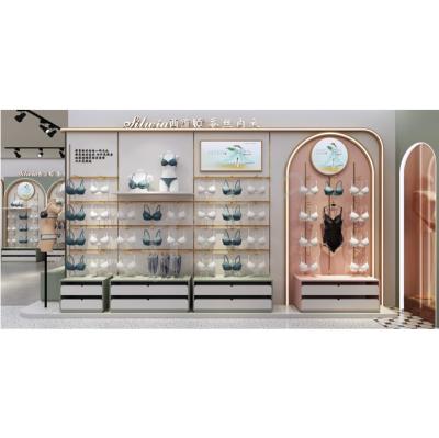 China Europe Dealer Store Customized Underwear Rack Display Store Design For Underwear And Bra Display Rack for sale